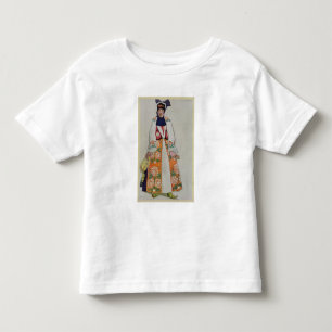 Costume design för en bondkvinna, från Sadko, 19 Tee