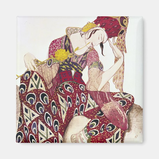 Costume design for Nijinsky at ballet 'La Magnet (Framsidan)