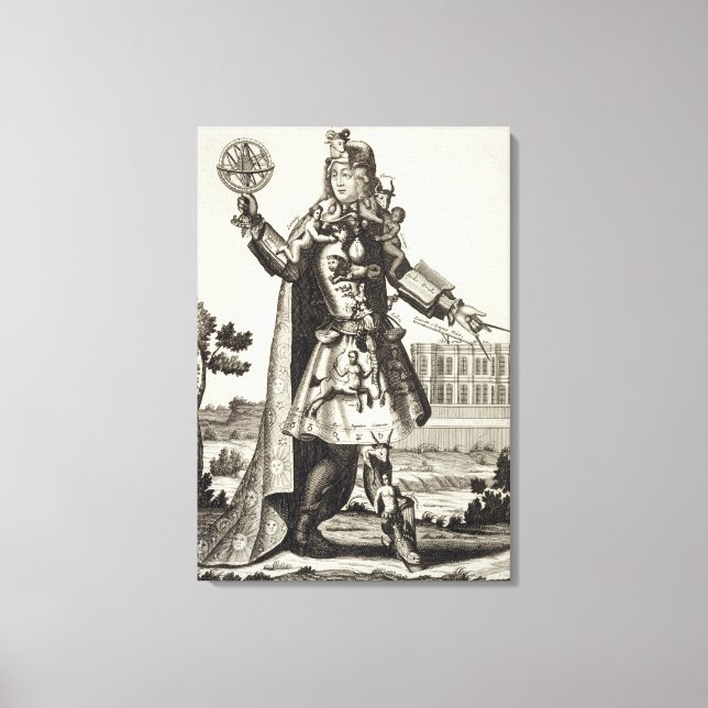 Costume for an Astrologer, pub. av Gerard Valck (1 Canvastryck (Framsida)