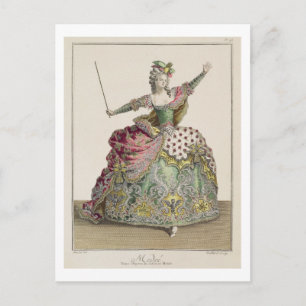 Costume for Medea in the opera "Jason and Medea" Vykort