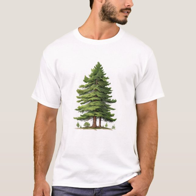 Costume for Pinaceae Gräs T Shirt (Framsida)