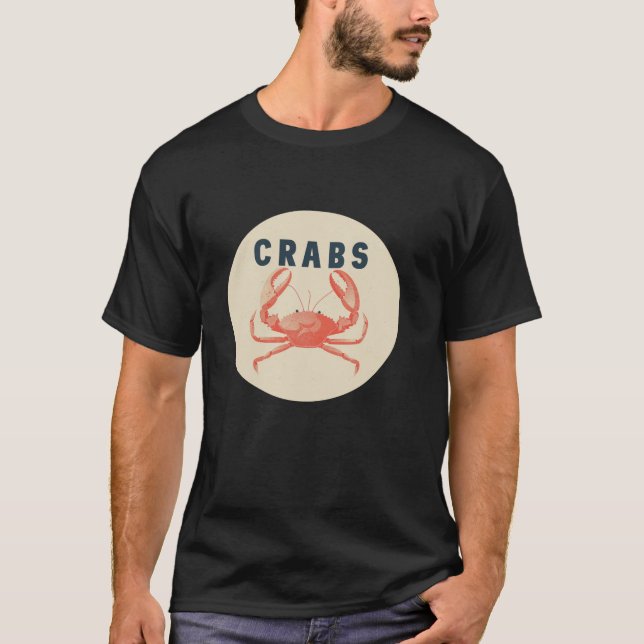 Costume for Seafood and Animals Älskare T Shirt (Framsida)