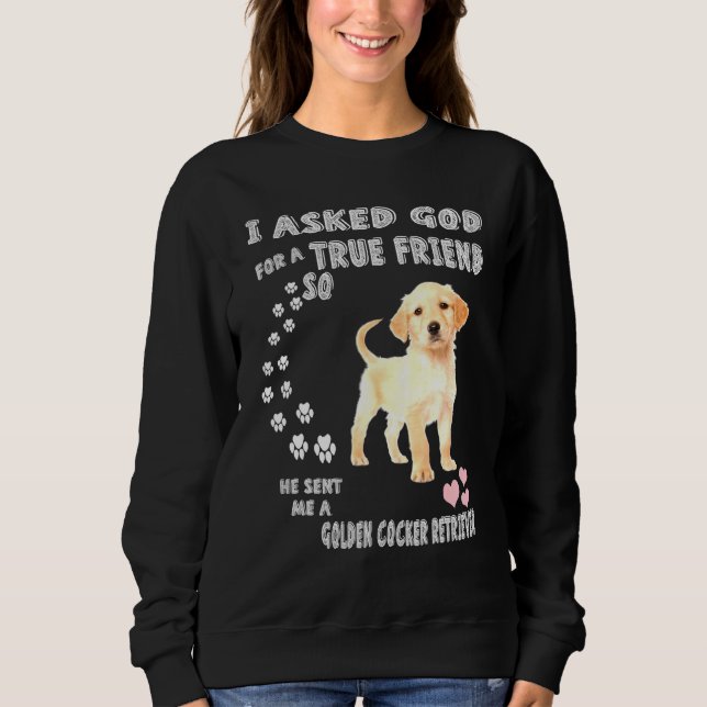 Costume Golden Cocker Retriever Cogol Hund Pappa C T Shirt (Framsida)