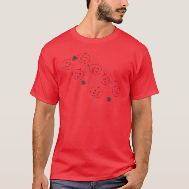 Costume Halloween-familj T Shirt (Framsida)