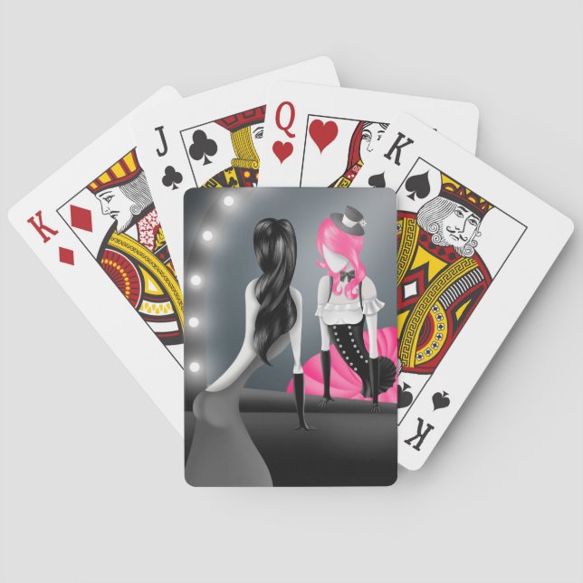 Costume Makes the Clown Playing Cards Casinokort (Baksidan)