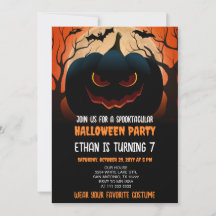 Costume Party Halloween Födelsedagsfest