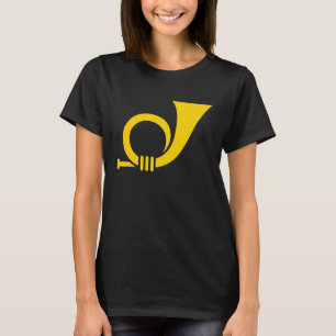 Costume Postman Post Horn Mail Deliverer T Shirt