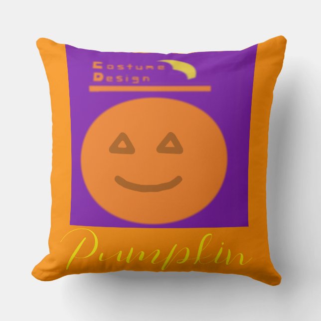 Costume Pumpkin Kudde (Framsida)