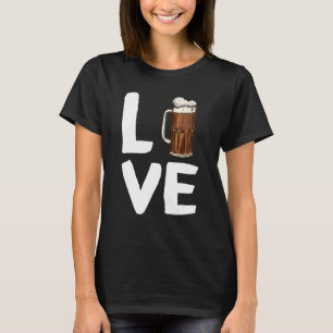 Costume Root Beer för Beer Älskare Rootöl KÄRLEK T Shirt