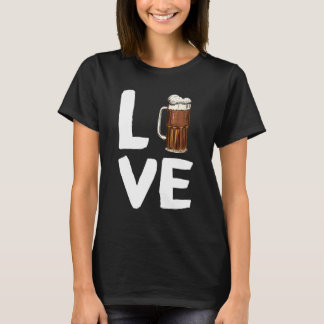 Costume Root Beer för Beer Älskare Rootöl KÄRLEK T Shirt