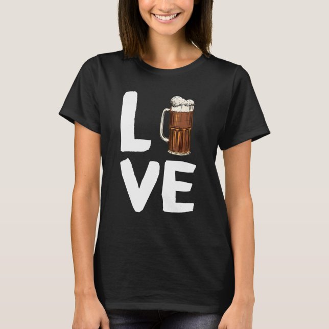 Costume Root Beer för Beer Älskare Rootöl KÄRLEK T Shirt (Framsida)