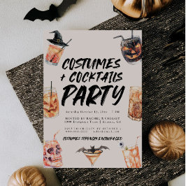 Costumes and cocktails Halloween fest Inbjudan