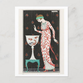 Costumes Parisiens av Barbier Vykort