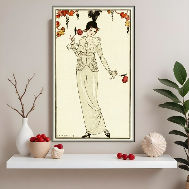 Costumes Parisiens, nr 8 (1912) Poster (Skapare uppladdad)