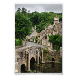 Costwments City Castle Combe-fotoavtryck Fototryck