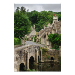 Costwments City Castle Combe-fotoavtryck Fototryck
