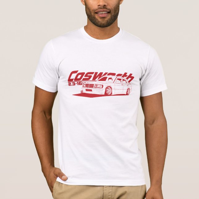 Cosworth 2.3-16v skjorta t-shirt (Framsida)