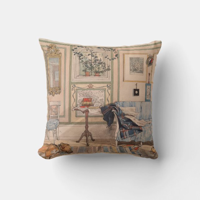 Cosy Corner (av Carl Larsson) Kudde (Framsida)
