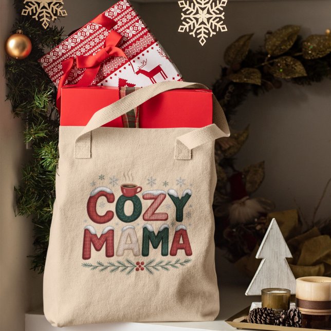 Cosy Mamma Jul Tygkasse (Skapare uppladdad)