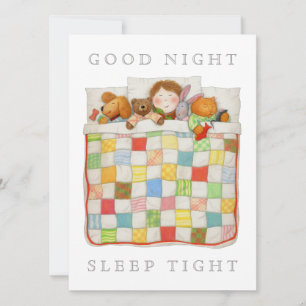 COSY QUILT 5.5x7.5 Blankt Kort i Arkformat