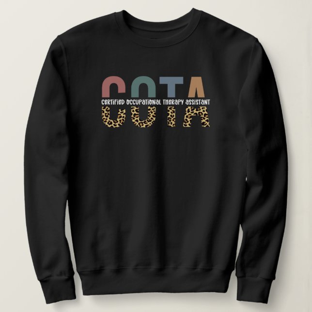 COTA-Auktoriserad ARBETSBEHANDLARE T Shirt (Design framsida)