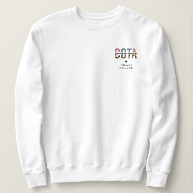 COTA-Auktoriserad ARBETSBEHANDLARE T Shirt (Design framsida)