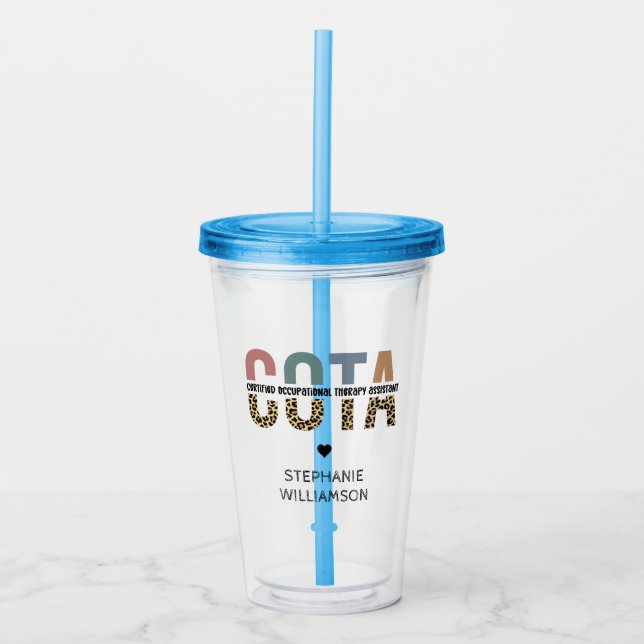 COTA-Auktoriserad ARBETSBEHANDLARE Take Away Mugg (Framsida)