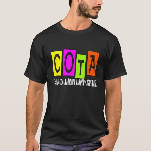COTA-Auktoriseradens ARBETSBEHÖRIGA OT O T Shirt (Framsida)