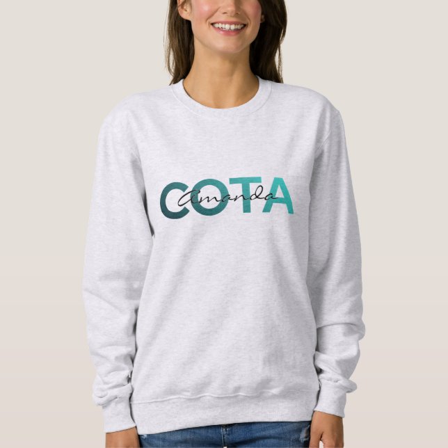 COTA Personalized Name T Shirt (Framsida)