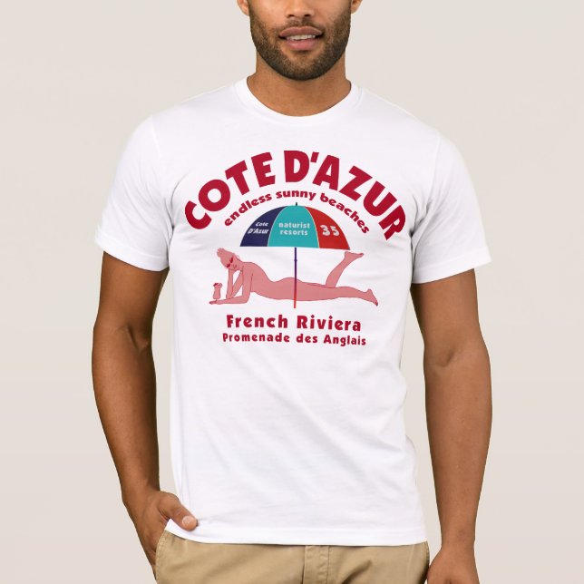 Cote d'Azur T-tröja Tee (Framsida)