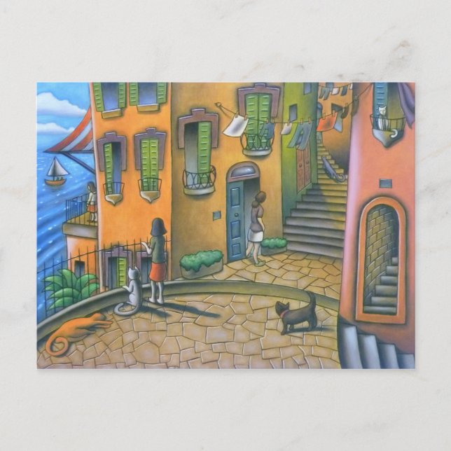 Cote D'azur Vykort (Framsida)