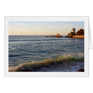 Côte des Basques, Biarritz, Frankrike Hälsningskort