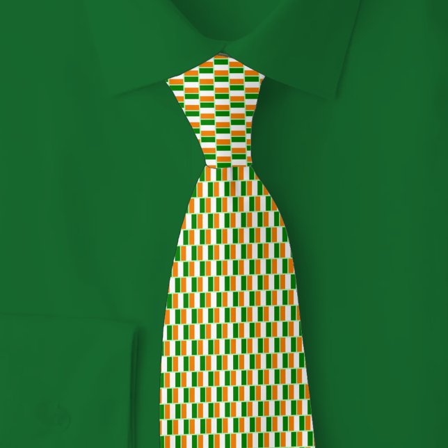 Cote d'Ivoire Flag Brick Pattern Slips (Skapare uppladdad)