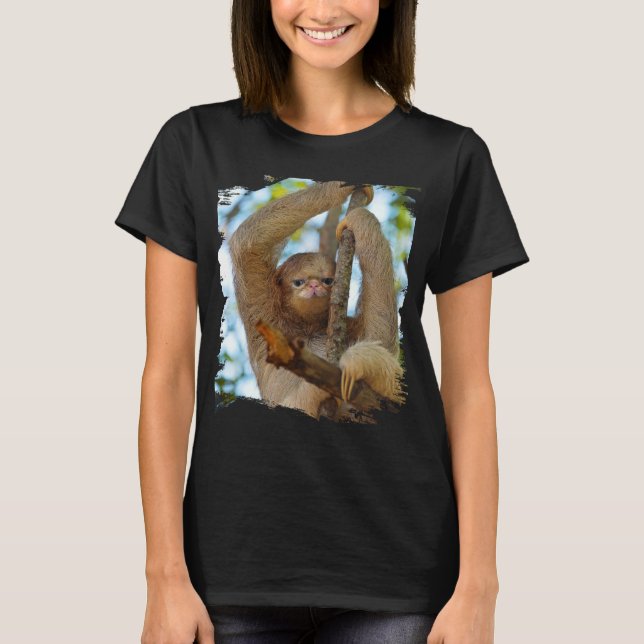 Coth Cat Sloth Hybrid T Shirt (Framsida)