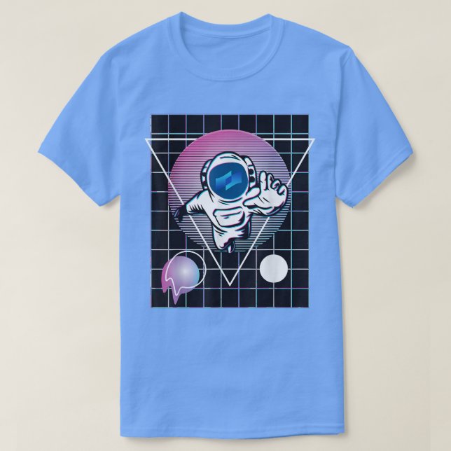 Coti Crypto Astronaut Rymden T Shirt (Design framsida)