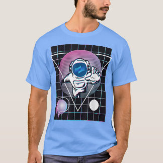 Coti Crypto Astronaut Rymden T Shirt