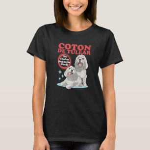 Coton De Tulear Coolest Hundägare Coton De Tul T Shirt