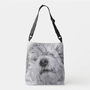 Coton de Tulear hund Axelväska