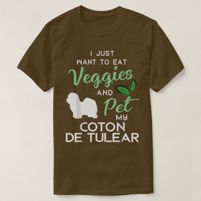 Coton De Tulear Hund Cigar älskare ägare Julafton  T Shirt (Design framsida)