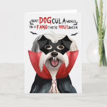 Coton De Tulear Hund Count DOGcula Funny Halloween