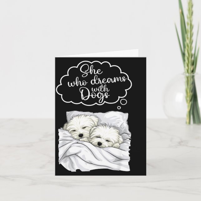 Coton De Tulear Hund Nattlinne Pyjamas  Kort (Framsida)