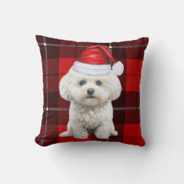 Coton de Tulear Hund Red Play-jul Kudde