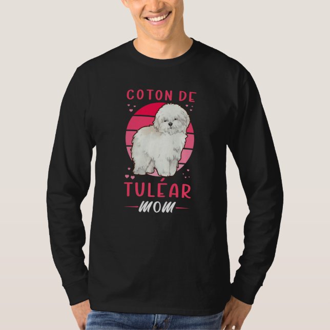 Coton De Tulear Hundägare Coton de Tulear T Shirt (Framsida)