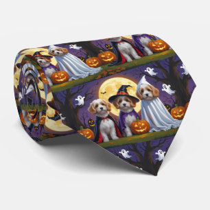 Coton De Tulear Hundar Pumpkin Halloween Funny Slips
