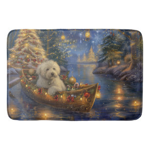 Coton De Tulear Jul Festive Voyage Badrumsmatta