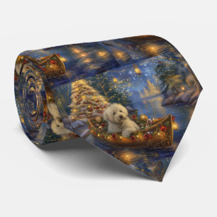 Coton De Tulear Jul Festive Voyage Slips