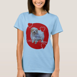 COTON de Tulear Kärlek T Shirt