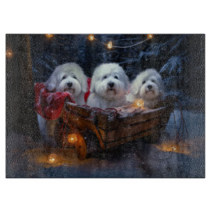 Coton De Tulear Snowy Sleigh-juldekretet