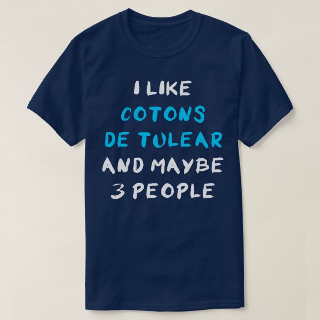 Coton de Tulear T Shirt (Design framsida)