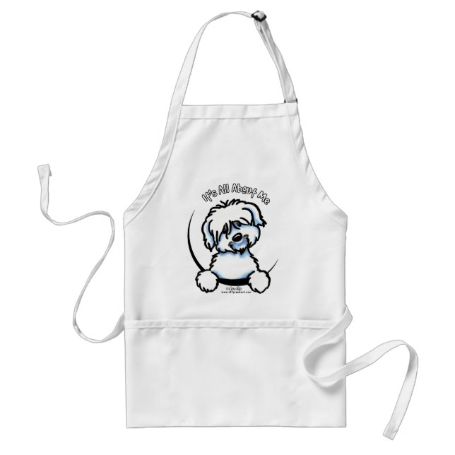 Coton de Tulear's All Om mig Förkläde (Framsidan)